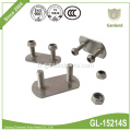 Boucle de rideau latéral / kit de fixation de rouleau 2 boulons plaqué SS